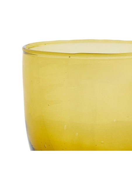 Vaso apilable ámbar vidrio reciclado 30 cl Alba Pro.mundi