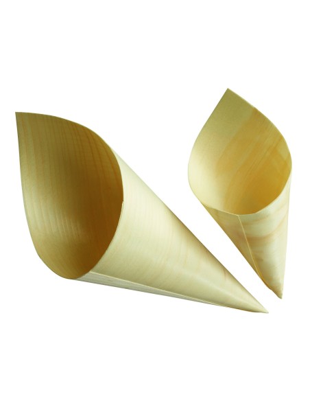 Caja de 1000 conos de madera Ø 5 cm 12 cm x 9 cm Pro.mundi