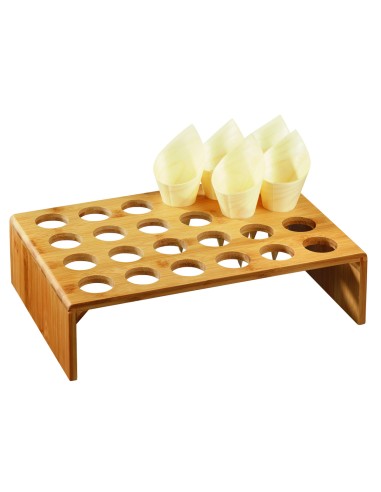 Caja de 1000 conos de madera Ø 5 cm 12 cm x 9 cm Pro.mundi