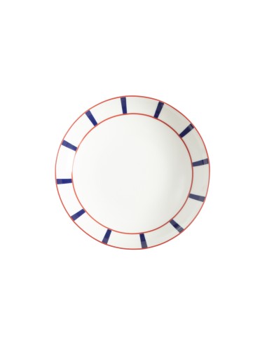 Plato hondo blanco porcelana Ø 23 cm Ama Pro.mundi
