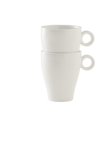 Mug redondo blanco porcelana 27 cl Ø 8 cm Slim O Pro.mundi