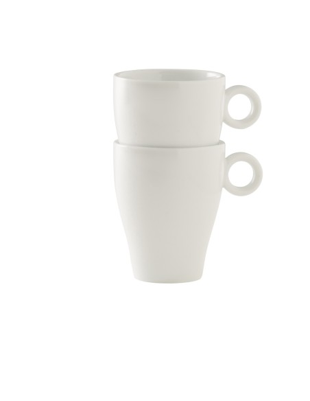 Mug redondo blanco porcelana 27 cl Ø 8 cm Slim O Pro.mundi