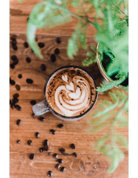 Mug redondo blanco gres esmaltado 25 cl Ø 8,5 cm Bistrot Pro.mundi