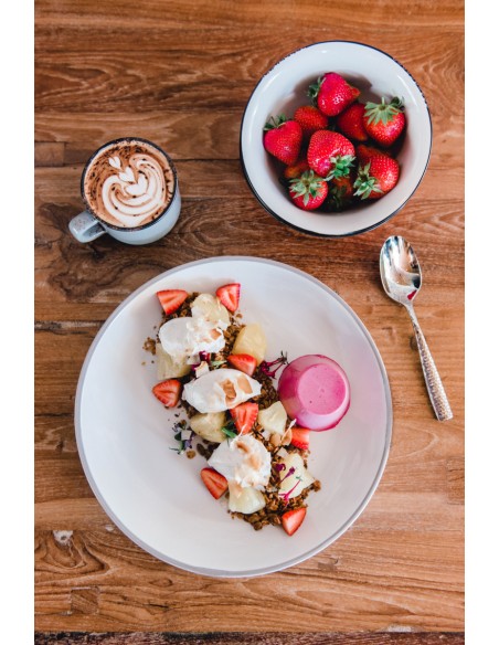 Mug redondo blanco gres esmaltado 25 cl Ø 8,5 cm Bistrot Pro.mundi