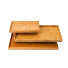 Bandeja bambú 25x15x2