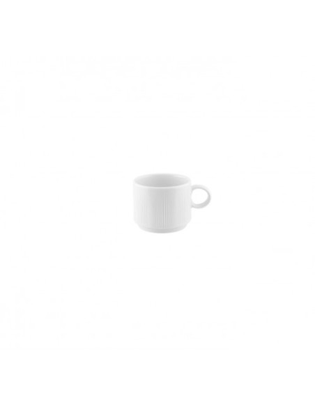 Taza Té Apilable Porcelana Blanco 20 Cl Verve Vista Alegre