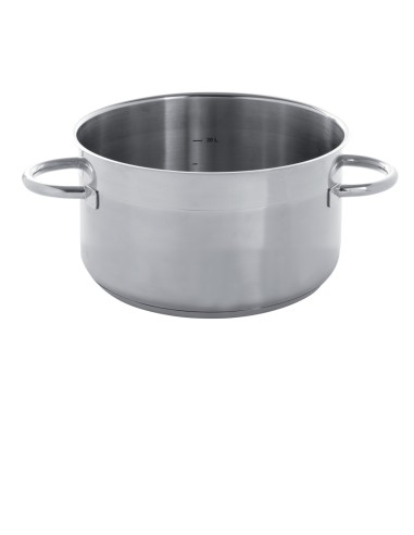 Olla inox Sin revestimiento Sin tapa Ø 32 cm 12