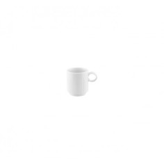Taza Café Apilable Porcelana Blanco 9 Cl Verve Vista Alegre