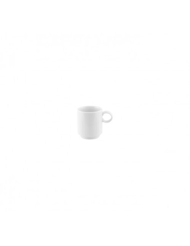 Taza Café Apilable Porcelana Blanco 9 Cl Verve Vista Alegre