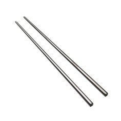 Par de palillos negros inox 18/0 23 cm Chopsy Pro.mundi