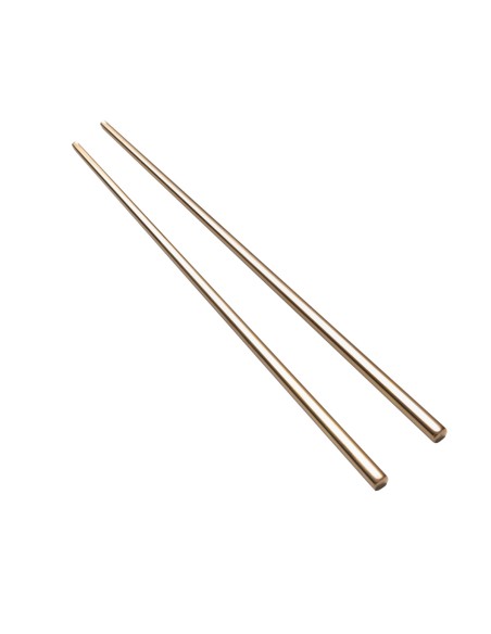 Par de palillos cobre inox 18/0 23 cm Chopsy Pro.mundi