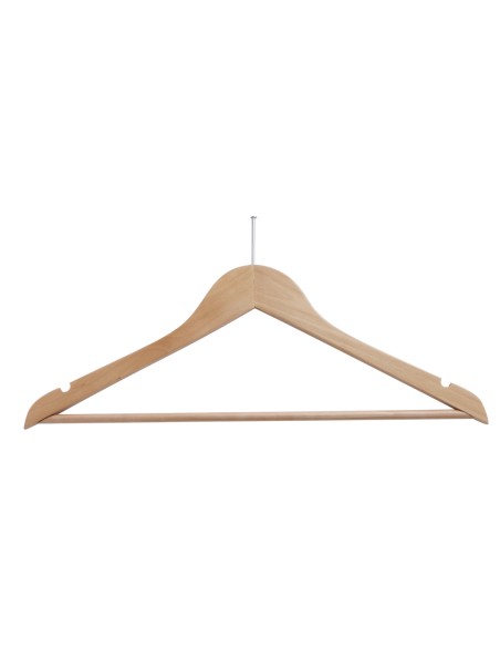 Percha antirrobo con barra y muescas sin anilla 44