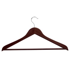 Percha con barra wengué 44