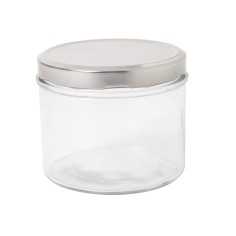 Tarro con tapa de rosca vidrio Ø 10 cm 9 cm 450 ml Pro.mundi (48 unidades)