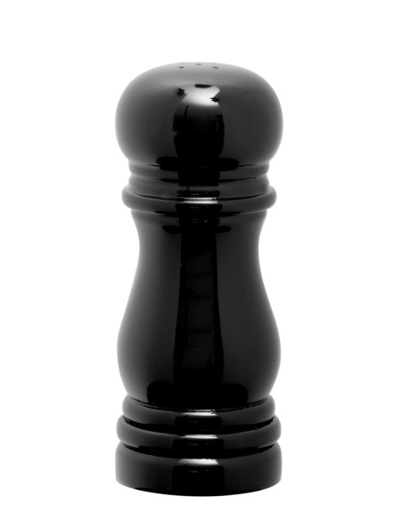 Salero negro Ø 5 cm 12 cm Spice Pro.mundi