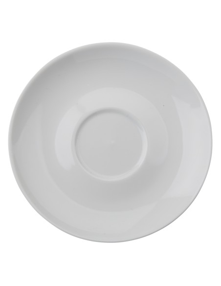 Platillo para espresso redondo blanco porcelana Ø 12 cm Emotions Pro.mundi
