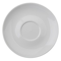 Platillo para cappuccino / té redondo blanco porcelana Ø 14 cm Emotions Pro.mundi