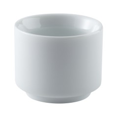 Huevera redonda blanca porcelana Ø 5 cm Cafett Pro.mundi