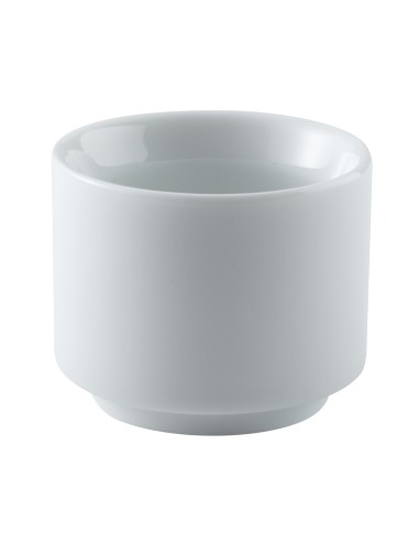 Huevera redonda blanca porcelana Ø 5 cm Cafett Pro.mundi