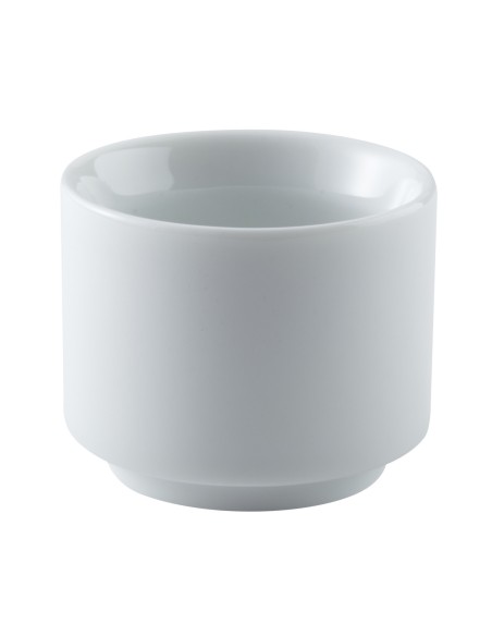 Huevera redonda blanca porcelana Ø 5 cm Cafett Pro.mundi