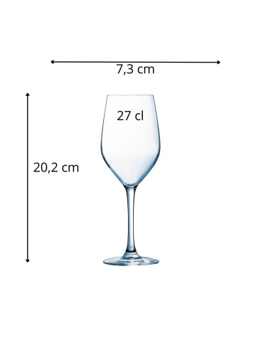 Copa de vidrio 27 cl Allegro Pro.mundi