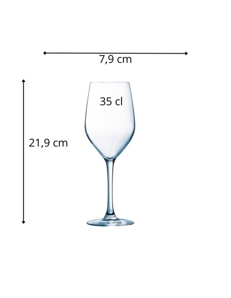 Copa vidrio 35 cl Allegro Pro.mundi