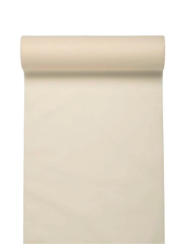 Rollo de mantel desechable marfil no tejido 1