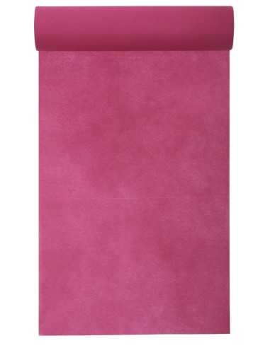 Rollo camino frambuesa no tejido 0