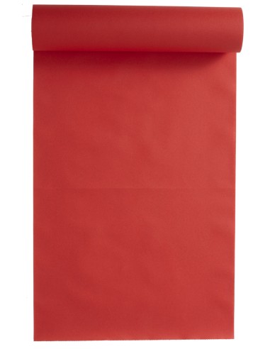 Rollo camino rojo no tejido 0