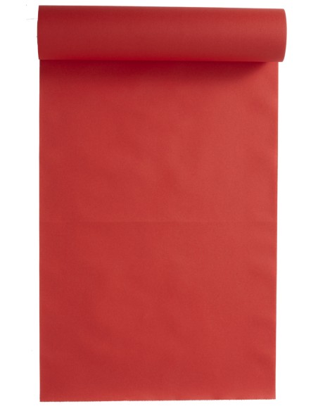 Rollo camino rojo no tejido 0