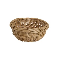 Cesta redonda beige mimbre Ø 15