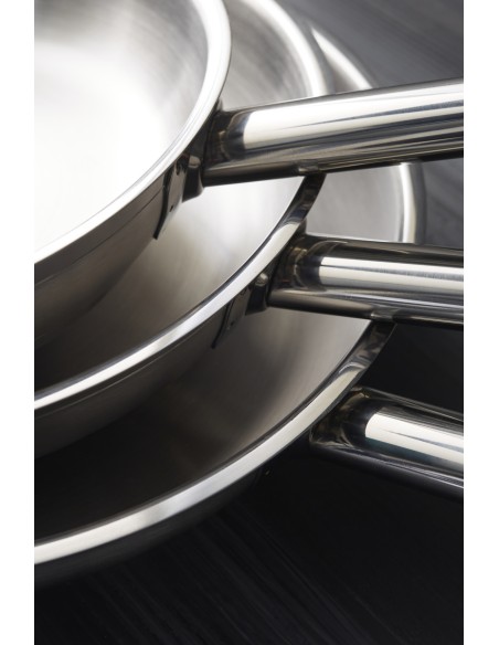 Sartén inox Ø 28 cm 5,5 cm Qualiplus Pro.cooker