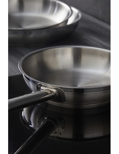 Sartén redonda inox Ø 24 cm 5,5 cm Qualiplus Pro.cooker