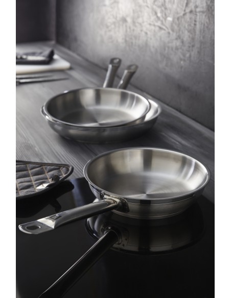 Sartén inox Ø 20 cm 4,5 cm Qualiplus Pro.cooker