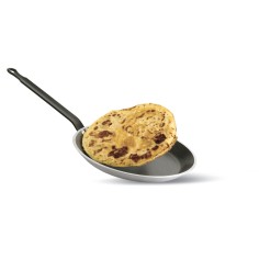 Sartén para crepes redonda aluminio Revestimiento antiadherente Ø 22 cm 1