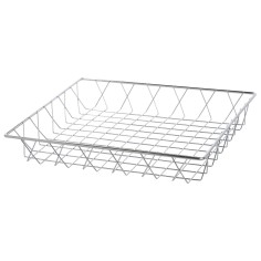 Cesta rectangular inox 35