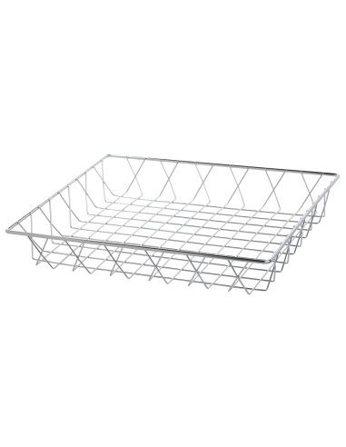 Cesta rectangular inox 35