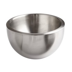 Ensaladera doble pared redonda inox Ø 15 cm Pro.mundi