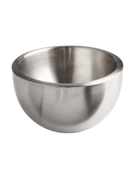 Ensaladera doble pared redonda inox Ø 15 cm Pro.mundi