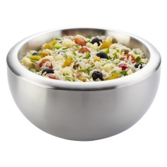 Ensaladera doble pared redonda inox Ø 24