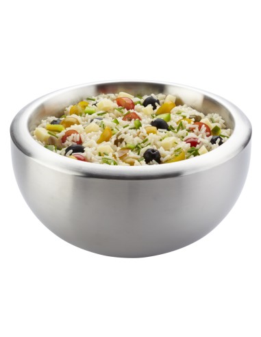 Bol de doble pared redondo inox Ø 30 cm Pro.mundi