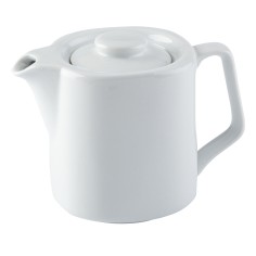 Tetera redonda blanca porcelana 45 cl Ø 9 cm Cafett Pro.mundi