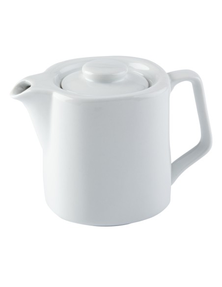 Tetera redonda blanca porcelana 45 cl Ø 9 cm Cafett Pro.mundi
