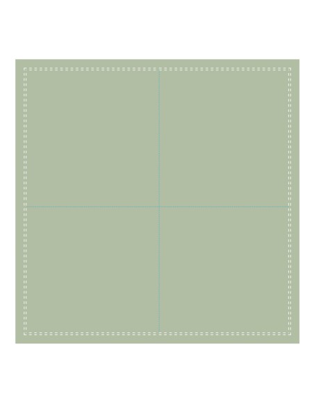 Servilleta cóctel cuadrada laurel algodón 20x20 cm Cosy Pro.mundi (1000 unidades)