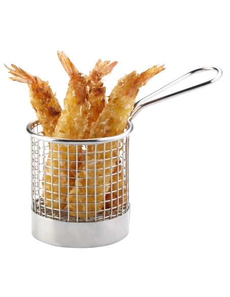Cesta para frituras redonda inox Ø 8 cm Pro.mundi