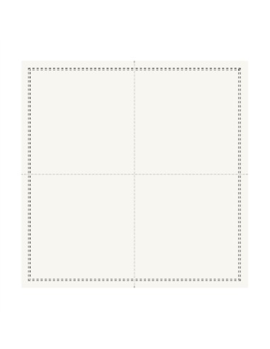 Servilleta de cóctel cuadrada de algodón crudo 20x20 cm Cosy Pro.mundi (1000 unidades)