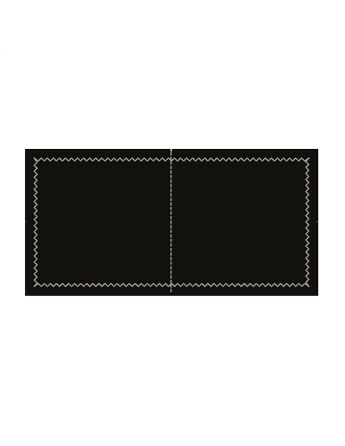Rectangular Black Cotton Napkin 20x10 cm Cosy Pro.Mundi (1000 units ...