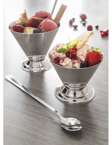 Copa de postre cónica inox Ø 12 cm Pro.mundi