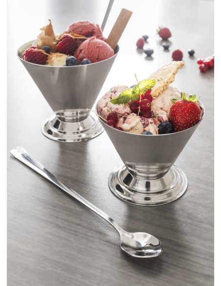 Copa de postre cónica inox Ø 12 cm Pro.mundi