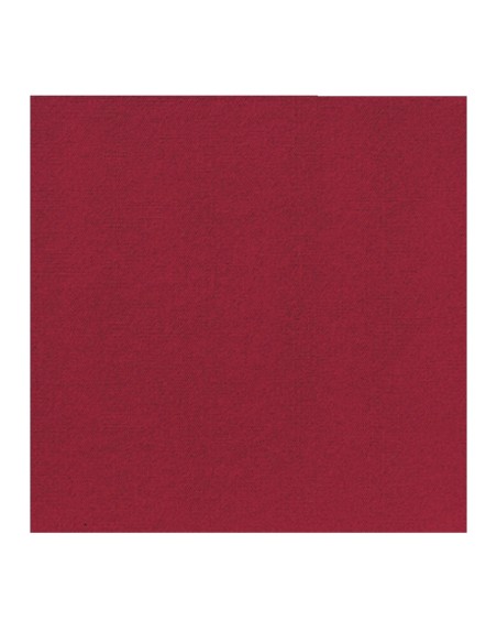 Servilleta burdeos no tejido 40x40 cm plegada en 4 Softiss Pro.mundi (60 unidades)